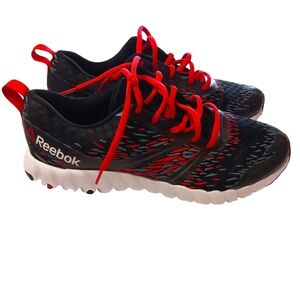 Rebook, Twistform Sierra Running Shoes, 6.5 Youth Red Black
